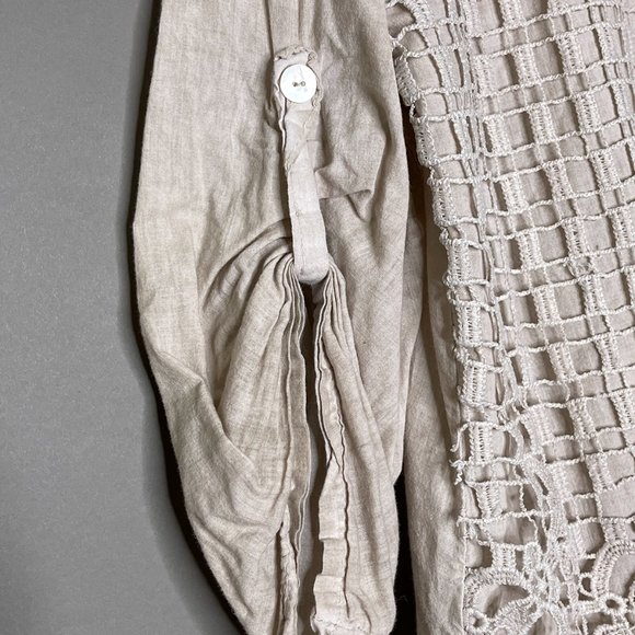 No Label - Taupe/Cream Tunic Crochet Design - Picture 8 of 13